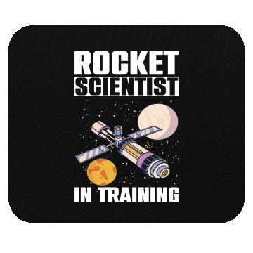 Discover Rocket Scientist Studied Science In Training Mouse Pads