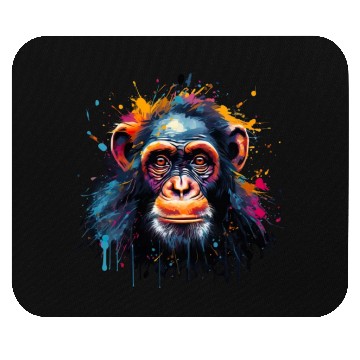 Discover Street Art Monkey Urban Rap Street Monkey Mouse Pads