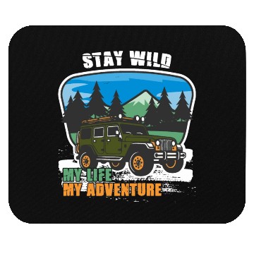 Discover My Life My Adventure Mouse Pads