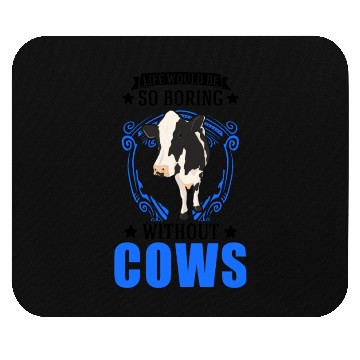 Discover Cow Cattle Breeder Farmer Cows Mouse Pads