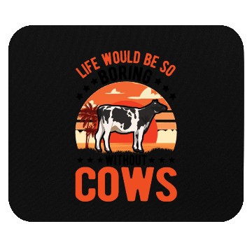 Discover Cow Cattle Breeder Farmer Cows Mouse Pads