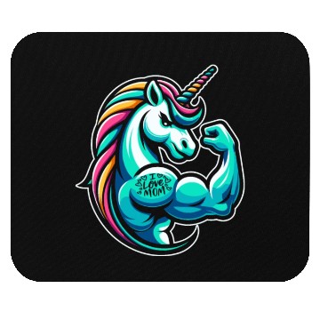 Discover Unicorn I Love Mom Mouse Pads