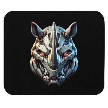 Discover Rhinoceros mech Mouse Pads