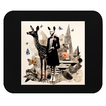 Discover Deer Emily 1 Mouse Pads