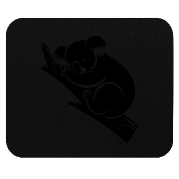 Discover Sleeping Koala On A Branch Mouse Pads