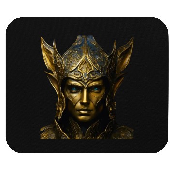 Discover Portrait of an Ancient Monarch Mouse Pads