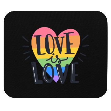 Discover love is love Mouse Pads