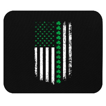 Discover Irish American Flag Ireland Flag St. Patrick's Day Mouse Pads