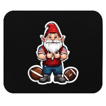 Discover Gnome American Football Mouse Pads
