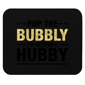 Discover The Bubbly Bride Wedding Mouse Pads