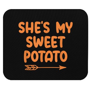 Discover My Sweet Potato Couple Women Mouse Pads