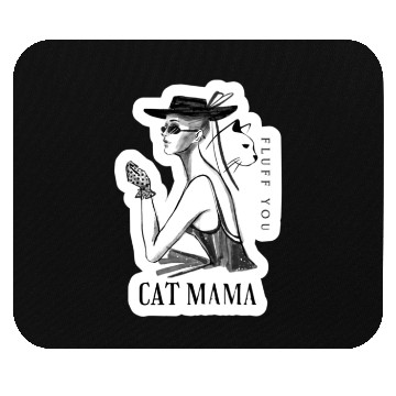 Discover Cat Mama Mouse Pads