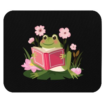 Discover Frog Cottagecore Naturecore Children Mouse Pads