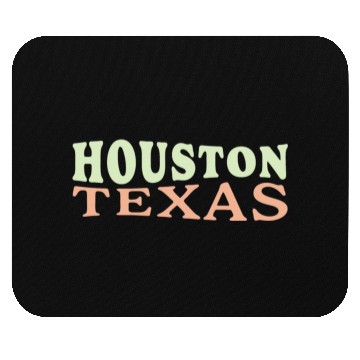 Discover Houston (TX) USA Mouse Pads