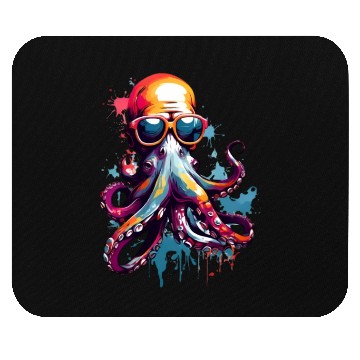 Discover octopus colored unique design Mouse Pads