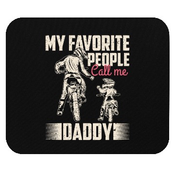 Discover My favorite people call me daddy Vintage Mouse Pads