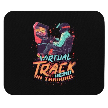 Discover Sim Racing Virtual Track Hero Training Mouse Pads