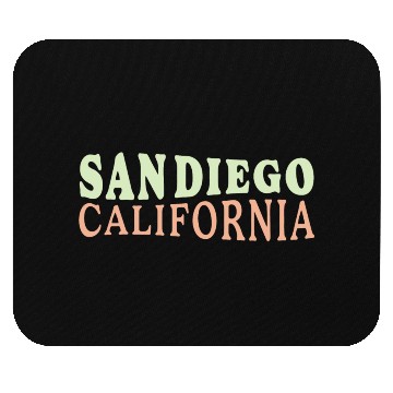 Discover San Diego (CA) USA Mouse Pads