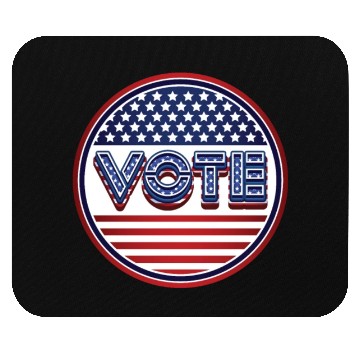 Discover Vote US Election - 2024 Election Mouse Pads
