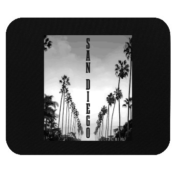 Discover San Diego California Vintage Souvenir Mouse Pads