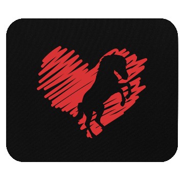Discover Equestrian Love Mouse Pads