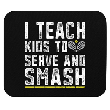 Discover Funny Tennis Coach Tennis Player Mouse Pads