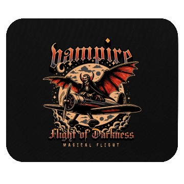 Discover Vampire Flight of Darkness Mouse Pads
