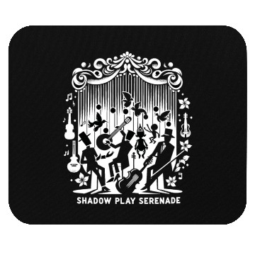 Discover Puppet Mastery Shadow Play Ventriloquist gift Mouse Pads
