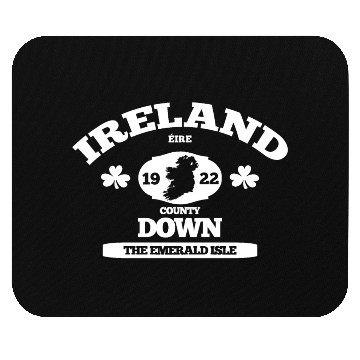 Discover Down Ireland Classic Irish County Design Mouse Pads