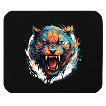 Discover Angry Tiger Mouse Pads