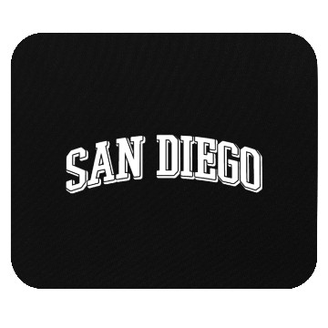 Discover San Diego California Vintage Souvenir Mouse Pads
