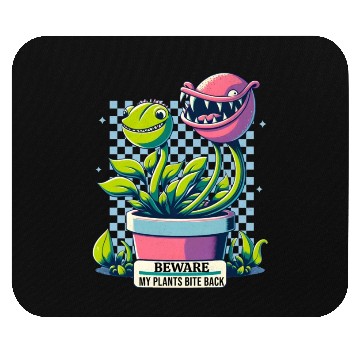 Discover Beware- Carnivorous Plants Mouse Pads