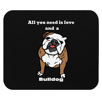 Discover Bull dog Lover, Bull Dog Mom, Bull Dog Dad Mouse Pads
