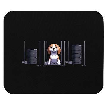 Discover Beagle BoxFit: The Ultimate CrossFit Adventure Mouse Pads