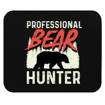 Discover Professional Bear Hunter Hunter Gift Mouse Pads