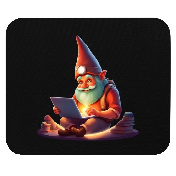 Discover A Father's Day Gnome as a tech-savvy dad Mouse Pads