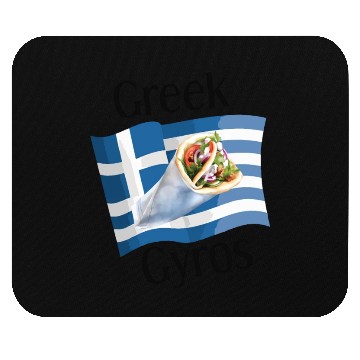Discover Greek Gyros Mouse Pads