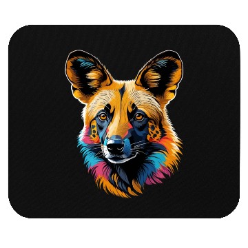 Discover African wild dog Mouse Pads