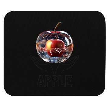 Discover Crystal Apple Mouse Pads
