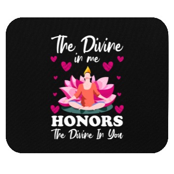 Discover Yoga Peace Spiritual Spirit Mouse Pads