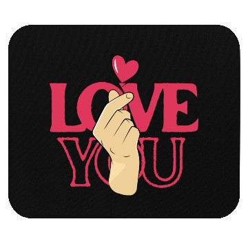 Discover Love You Mouse Pads