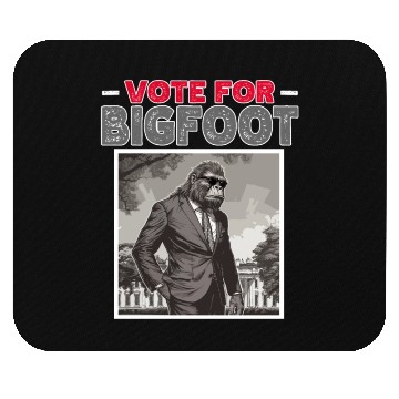 Discover Presidential elections 2024 Bigfoot Mouse Pads