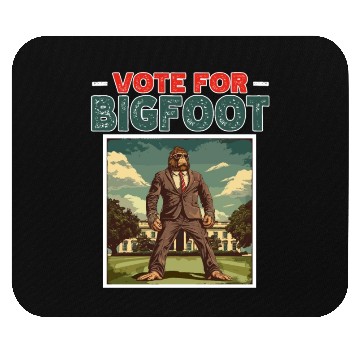 Discover Presidential elections 2024 Bigfoot Mouse Pads
