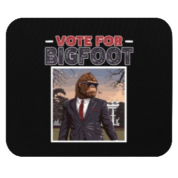 Discover Presidential elections 2024 Bigfoot Mouse Pads