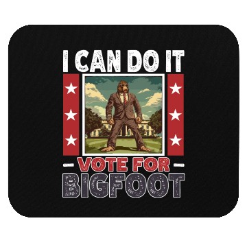Discover Presidential elections 2024 Bigfoot Mouse Pads
