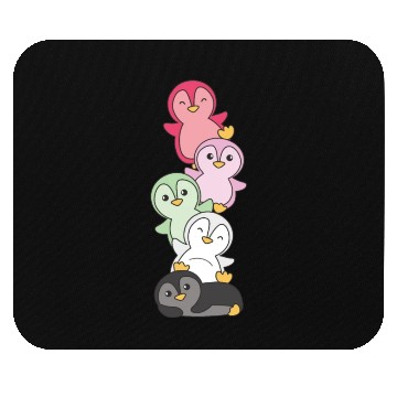 Discover Recipromantic Flag Pride Lgbtq Cute Penguin Mouse Pads