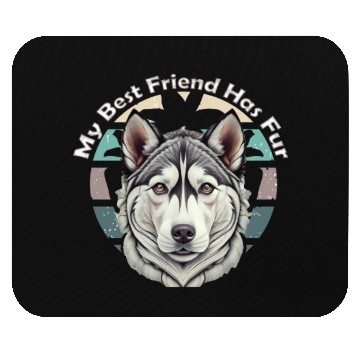 Discover Valentine's Day celebrations with my husky Mouse Pads