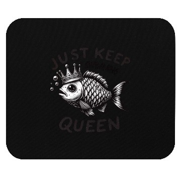 Discover Motivational Queen Fish Mouse Pads