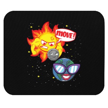Discover Total Solar Eclipse Move! 4.08.24 Funny Eclipse Mouse Pads