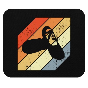 Discover Ballet Shoes Vintage Look Mouse Pads
